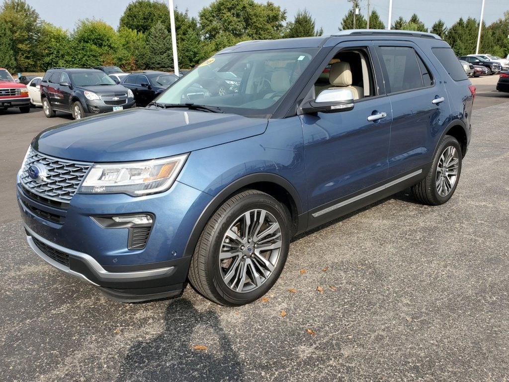 Pre-Owned 2018 Ford Explorer Platinum 4D Sport Utility in Troy #F14196T ...