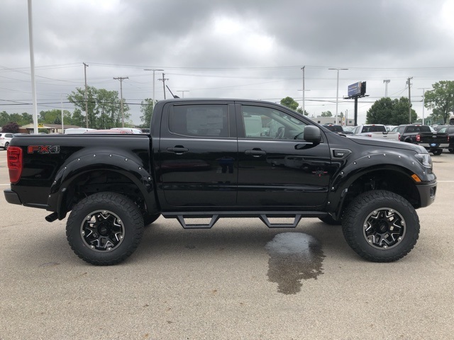 New 2019 Ford Ranger XLT Black Widow Lifted Truck 4D Crew Cab in Troy ...