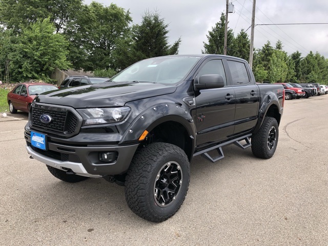 New 2019 Ford Ranger Black Widow Lifted Truck 4D Crew Cab in Troy ...