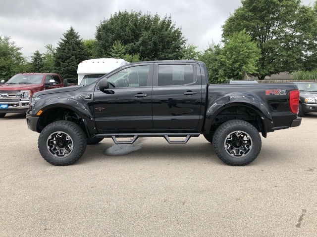 New 2019 Ford Ranger XLT Black Widow Lifted Truck 4D Crew Cab in Troy ...