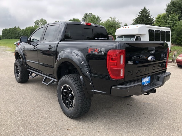 New 2019 Ford Ranger XLT Black Widow Lifted Truck 4D Crew Cab in Troy