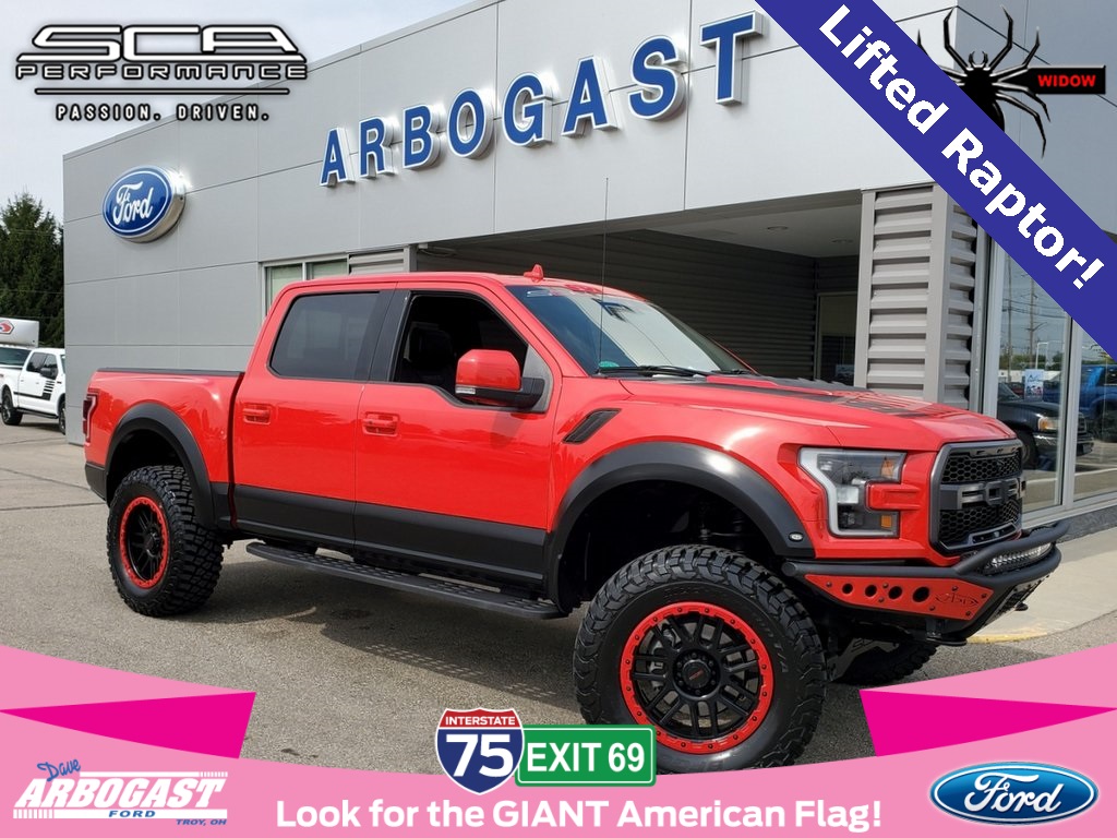 Pre-Owned 2019 Ford F-150 Raptor Black Widow LIfted Truck 4D SuperCrew