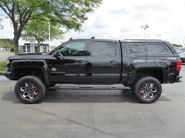 Pre-Owned 2016 Chevrolet Silverado 1500 LT Black Widow Lifted Truck 4D ...