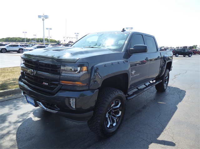 Pre-Owned 2018 Chevrolet Silverado 1500 Black Widow Lifted Truck 4D ...