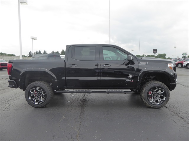 New 2019 GMC Sierra 1500 AT4 Black Widow Lifted Truck 4D Crew Cab in