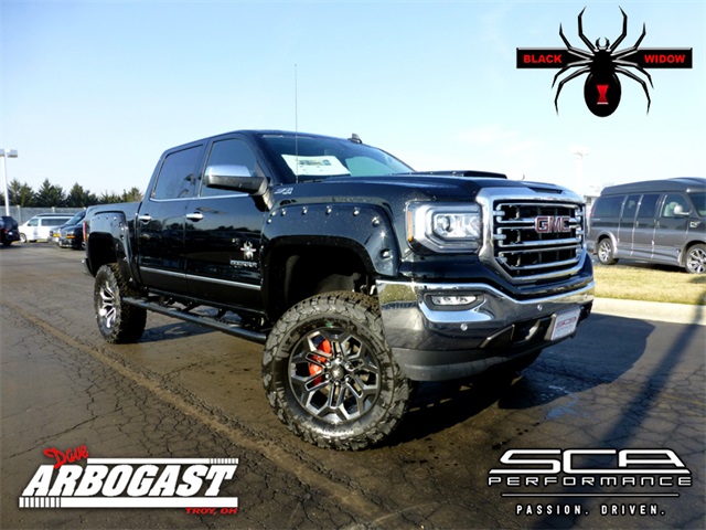 New 2017 GMC Sierra 1500 Black Widow Z71 4D Crew Cab in Troy #G11460