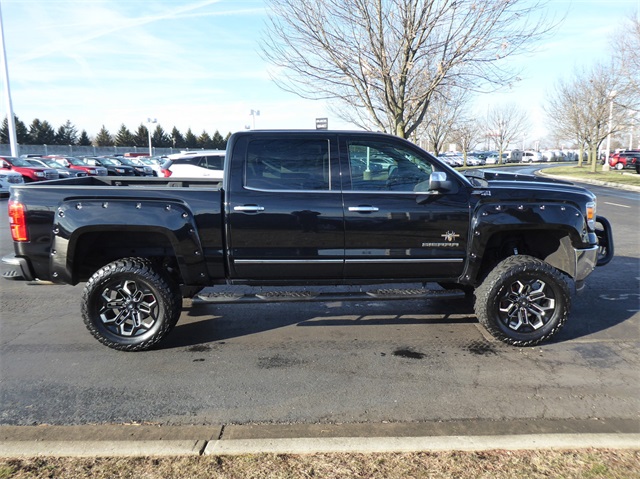 Pre-Owned 2015 GMC Sierra 1500 SLT Black Widow Lifted Truck 4D Crew Cab ...