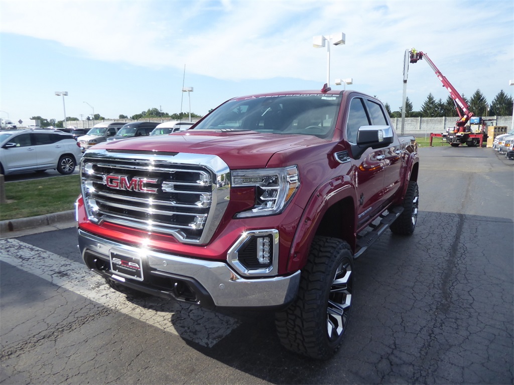 New 2019 GMC Sierra 1500 Black Widow Lifted Truck 4D Crew Cab in Troy #