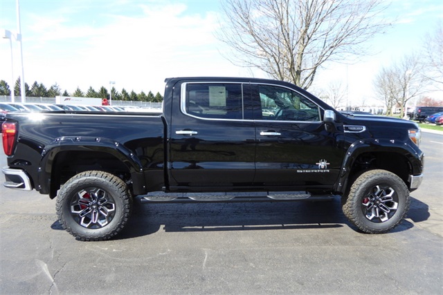 New 2019 GMC Sierra 1500 SLT Black Widow Lifted Truck 4D Crew Cab in ...