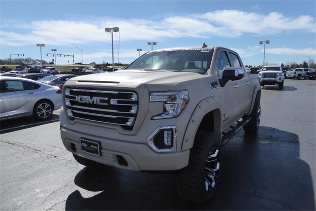 New 2019 Gmc Sierra 1500 Slt Black Widow Lifted Truck Armed Forces Edition 4d Crew Cab In Troy 7418